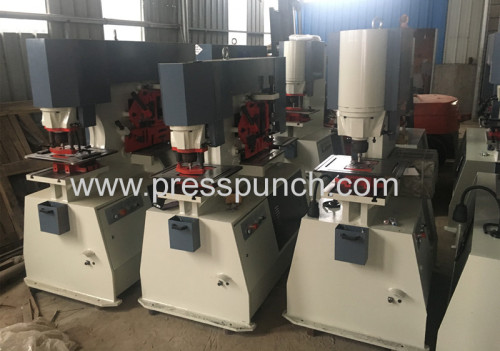 Angle steel shearing and punching machinary