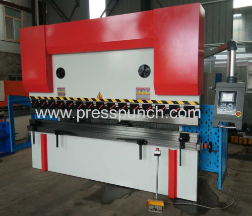 Steel metal bending 100ton 3200mm DA41 CNC press brake with bending die blade