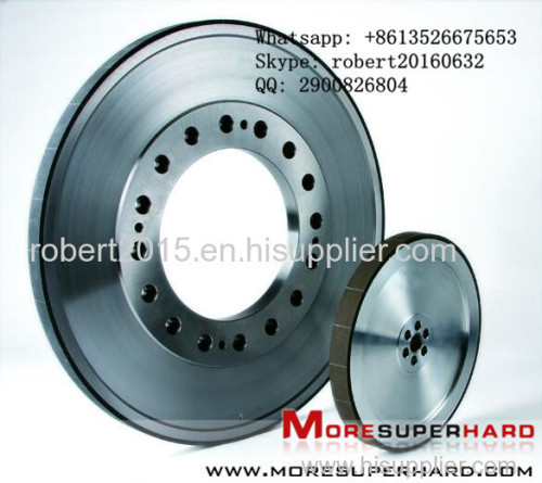 Vitrified bond CBN grinding wheel for crankshaft