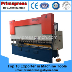Prima cnc hydraulic sheet steel press brake machine and bending machine for sale