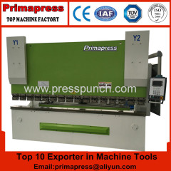 China cnc power small angle press brake machine for steel and bending machine