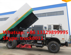 factory direct sale dongfeng 153 Cummins 190hp diesel road sweeping truck