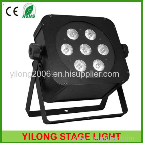 wireless uplighting 7PCS RGBWA+UV 6in1 stage light/cheap dj light/decorative light for wedding