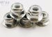 DIN985 andDIN 6926 Aerospace Grade GR5 6Al4V Titanium nylon lock nuts flange Nuts