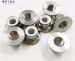 DIN985 andDIN 6926 Aerospace Grade GR5 6Al4V Titanium nylon lock nuts flange Nuts