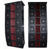 Dual 15 inch woofer professional line array outdoor stage event audio sound system equipment