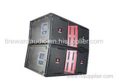 Dual 15 inch woofer professional line array outdoor stage event audio sound system equipment