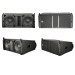 Dual 10 inch woofer line array and single 18 inch sub woofer professional audio sound system speaker box