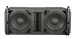 Dual 10 inch woofer line array and single 18 inch sub woofer professional audio sound system speaker box