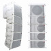 Single 12 inch woofer line array and single 18 inch sub woofer professional loud speaker audio sound system