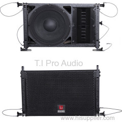 Single 10 inch woofer line array speaker professional show stage church audio sound system speaker box