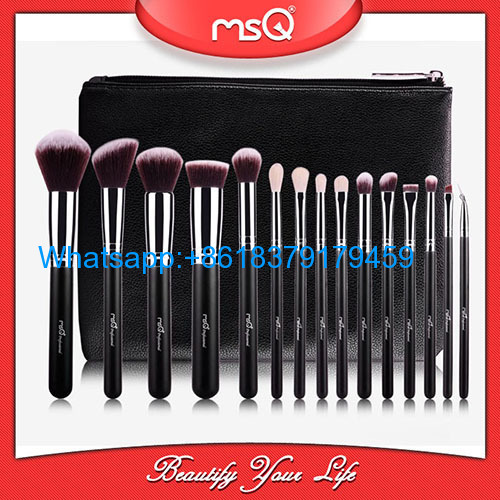 Wholesale MSQ 15PCS Makeup Cosmetic Brush Set