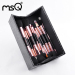 MSQ New Arrival Single Makeup Brush Rose Gold Double Ended Make up Brush Synthetic Hair 14 Pieces