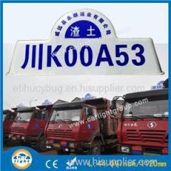LED Car Truck Lorry Light Boxes On Transporter Top for Serial Number