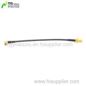 SMA Female RG174 Cable 10cm to RA MMCX Male