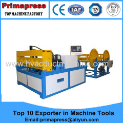 HVAC Decoiler and leveler line decoiler machine duct flatting machine