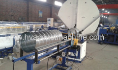 Automatic high speed spiral tubeformer Spiral round HVAC duct forming machine