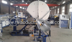 Automatic high speed spiral tubeformer Spiral round HVAC duct forming machine