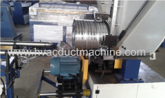 HAVC Spiral round duct forming machine for air ventilation duct making