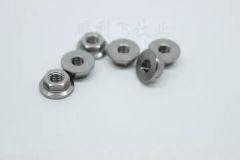 DIN6923 titanium Hexagon nut with flange made in China manufacturer in stock hexagon flange nuts ISO4161 GB6177-86