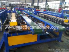 HVAC Factory air duct fabrication line duct manufacture auto line V