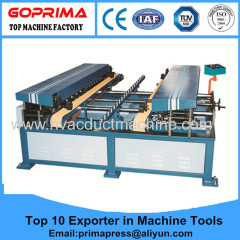 manufacturing TDF square duct flange making machine