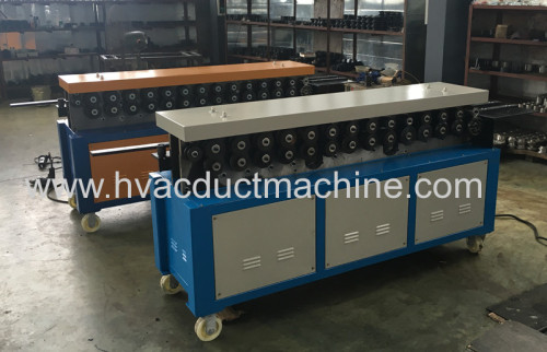 manufacturing TDF square duct flange making machine