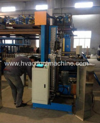 Duct zipper for TDF duct tube forming machine