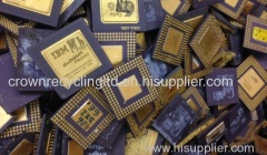 Ceramic CPU Scrap / CPU Ceramic Processor Scrap / Pentium Pro Gold Ceramic CPU Scrap High Grade CPU