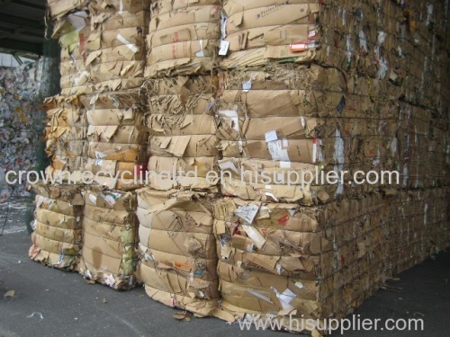 Waste Paper Scrap / OCC Scrap / ONP Scrap / OINP Scrap / OMG Scrap