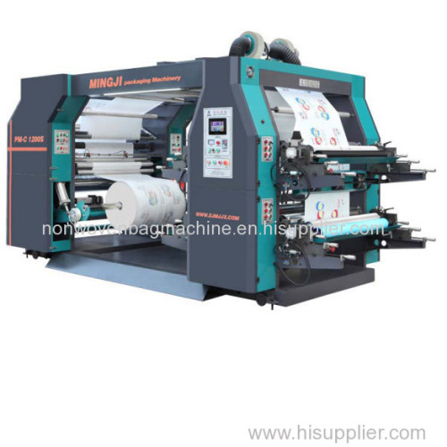 High Speed 4 COLOR FLEXOGRAHPIC PRINTING MACHINE