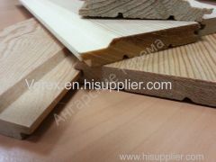 Siberian larch Lining (siding or cladding) differnent profiles direct sale from manufacturer