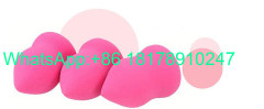 MSQ Brand High Quality Professional Soft Sponge Rose Red Makeup Puff For Foundation Fashion Beauty