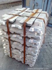 Aluminum ingot purity 99.7%