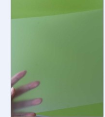 clear and velvet petg sheets velvet/matte surface plastic sheet