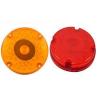 7 Inch Round Piranha Led 44 Diodes School Bus Stop Turn Tail Backup Reverse Lights