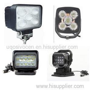 50w Cree Chips Led Work Driving Light For Car Truck Offroad ATV UTV SUV Tractor Boat 4x4