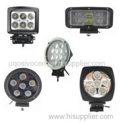 60w Cree Chips Led Work Driving Light For Car Truck Offroad ATV UTV SUV Tractor Boat 4x4