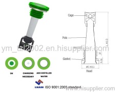 battery charge eye indicator for car battery with1 ball