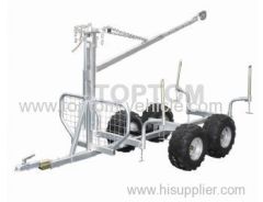 Timber trailer atv trailer utility trailer