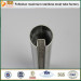 50.8mm stainless steel tube 15*15mm round single slot piping 316