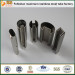 50.8mm stainless steel tube 15*15mm round single slot piping 316