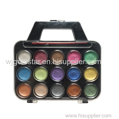 Portable shape Pearl Watercolor set