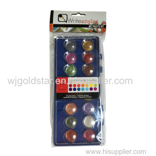OPP bag Cardhead Packing of Pearl Watercolor 16 colors