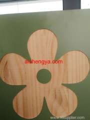 5-25mm thickness first- grade Solid wood with design for home furniture such as wardrobe and cabinet