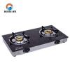 Tempered Glass Panel Double Cast Iron Burner Kitchen Use Gas Stove