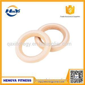 Xinya Wooden Gymnastic Rings Crossfit Equipment From Rizhao