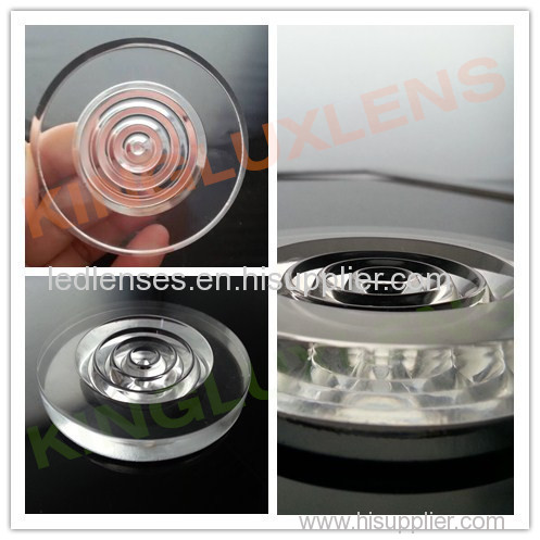 led optical fresnel lens borosilicate glass for stage light