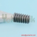 Nylon thread 1 3/8'' pole top pin /Channel Insulator Pin/Forged Spindle