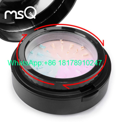 MSQ Brand 3color Mineral Powder Natural Concealer Blender Grind Powder Makeup Cosmetics Palette Set